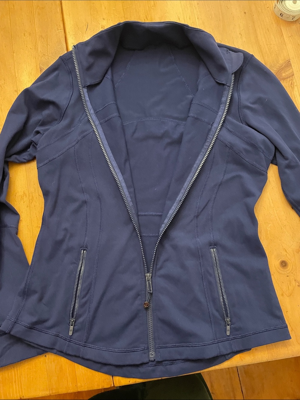 Lululemon- Sz 12- Define Jacket- Hero Blue** - Picture 7 of 17